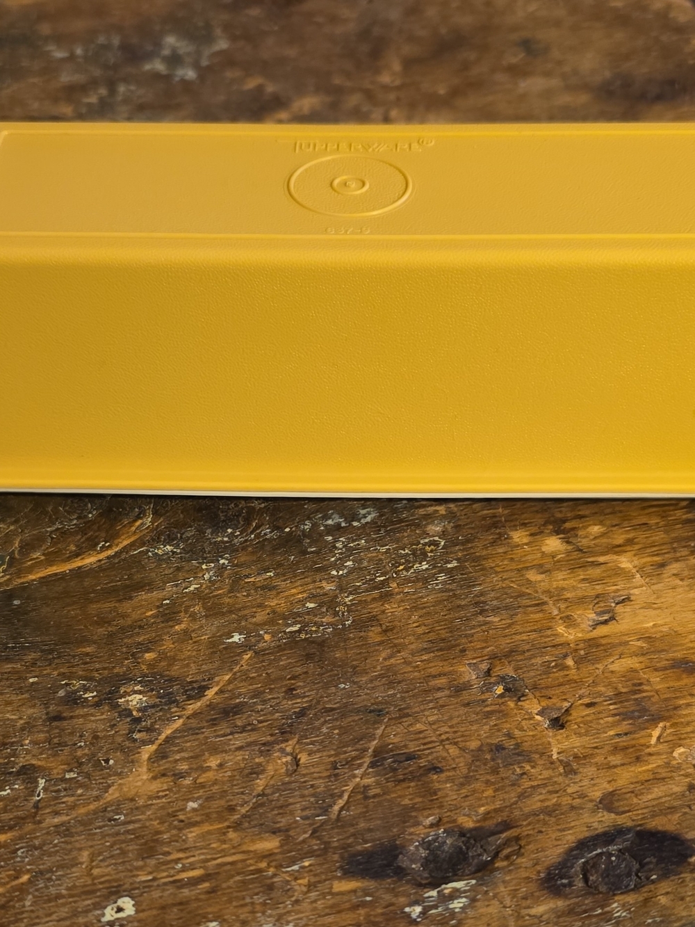 Tupperware Bright Yellow Serving/Storage Tray